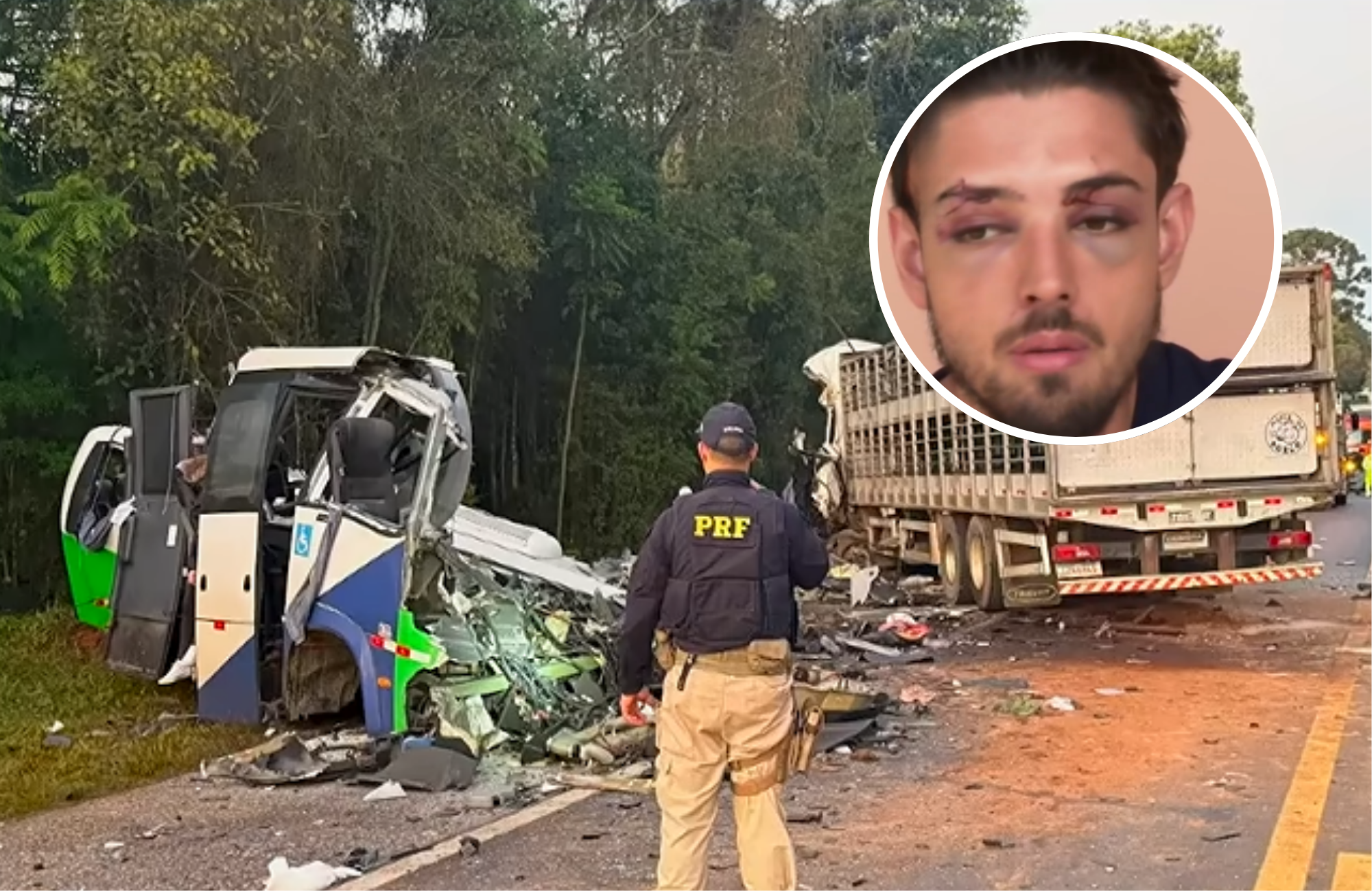Jovem sobrevive a acidente que deixou 23 mortos no PR: ‘Não tem explicação, a não ser Deus’