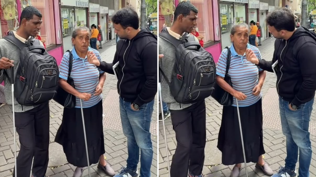 Cega desde o nascimento diz que não fica triste por não enxergar: ‘No Céu vou ver Jesus’