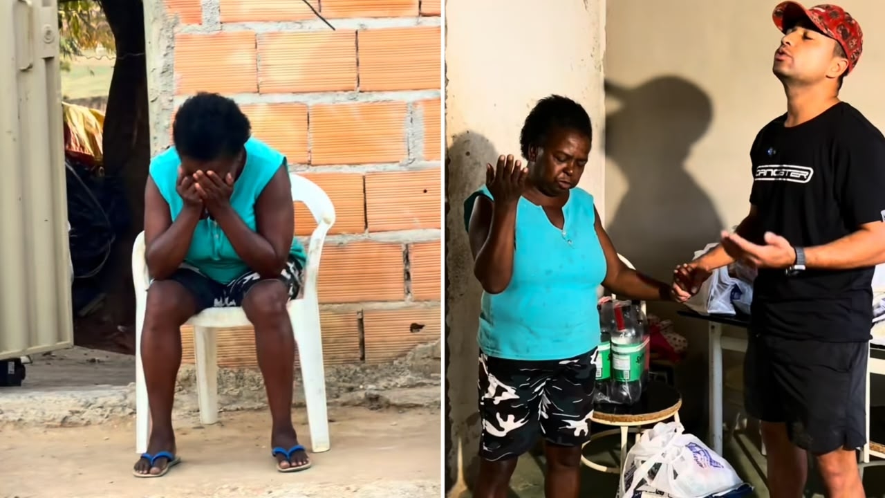 Influenciador emociona ao presentear mulher com compras: “Jesus mandou te abençoar”