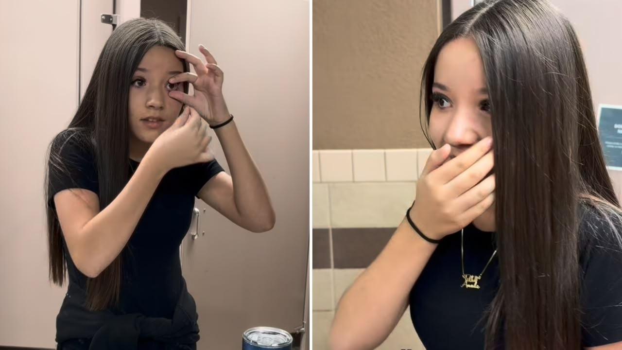 Menina é curada da visão e tira lentes de contato em igreja nos EUA