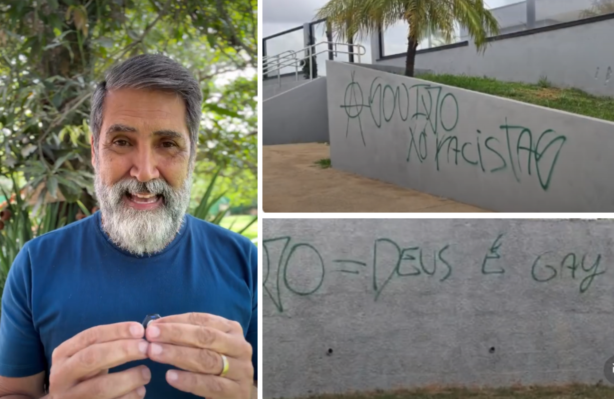 Após eleições, igreja em Brasília é alvo de pichações: “Perseguição e ódio à fé cristã”