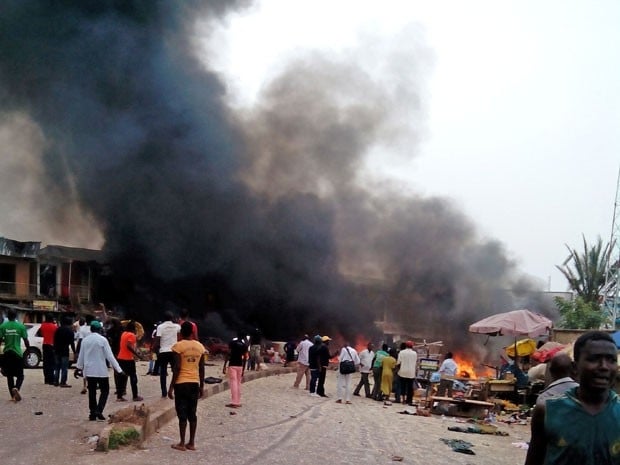 Nigéria - explosão