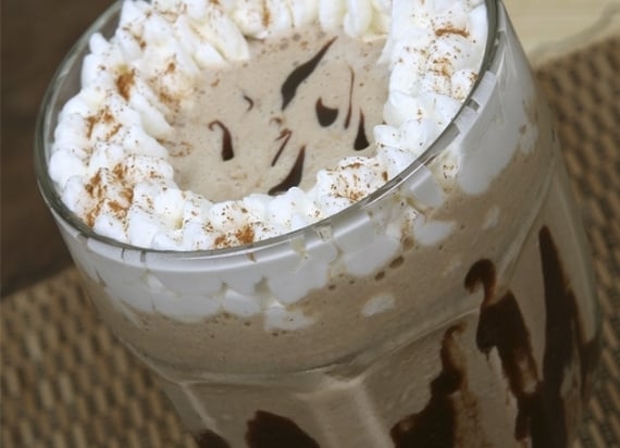 Milk Shake de cappuccino